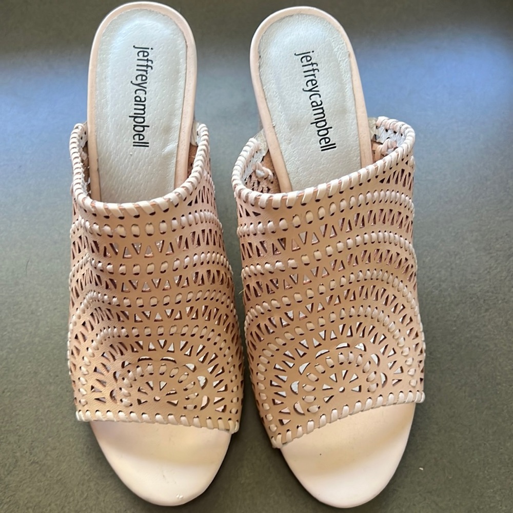 JEFFREY CAMPBELL MULES 9.5